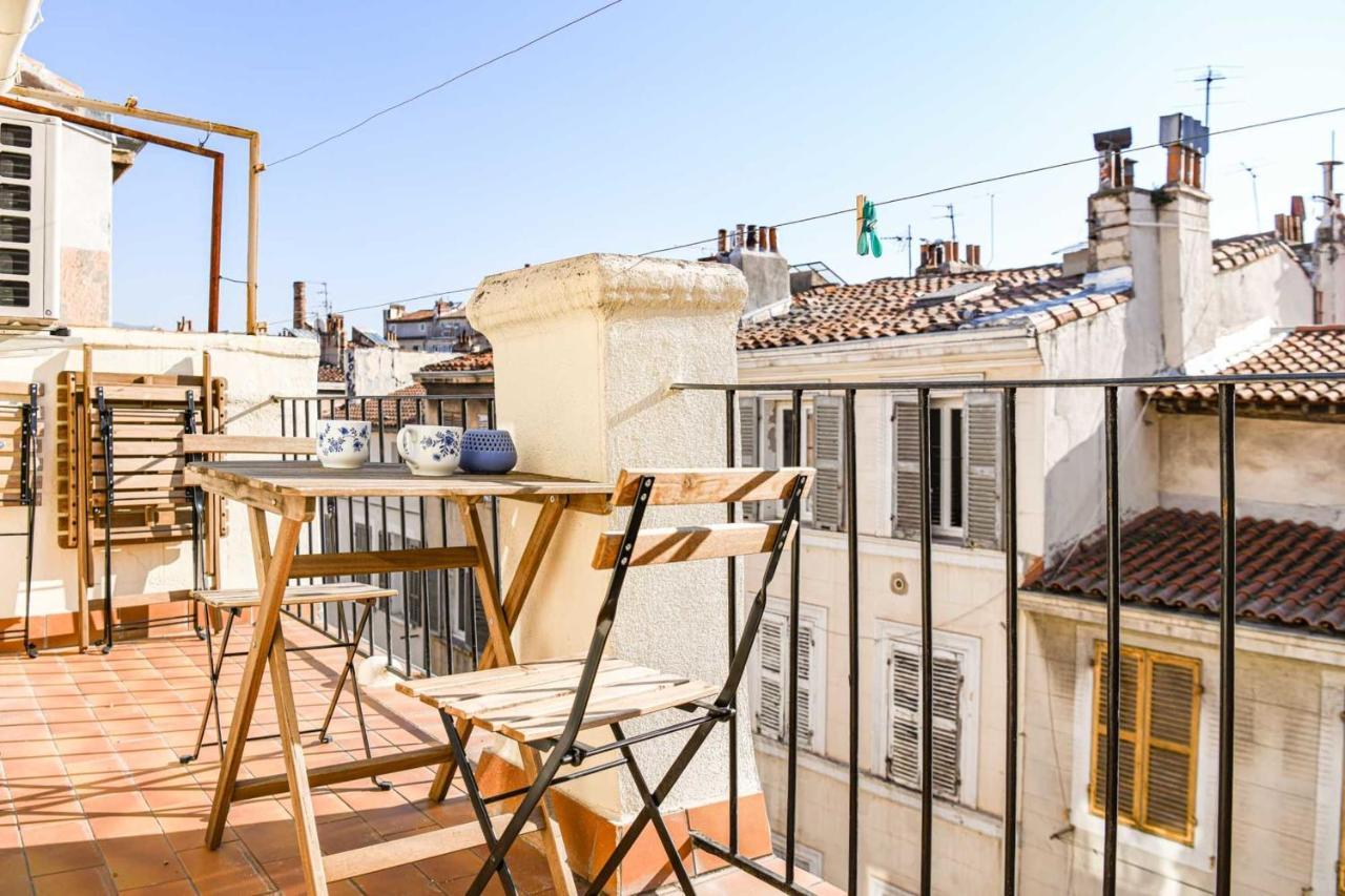 Terrasse Ensoleillee Au Coeur Du Cours Julien Apartment Марсилия Екстериор снимка